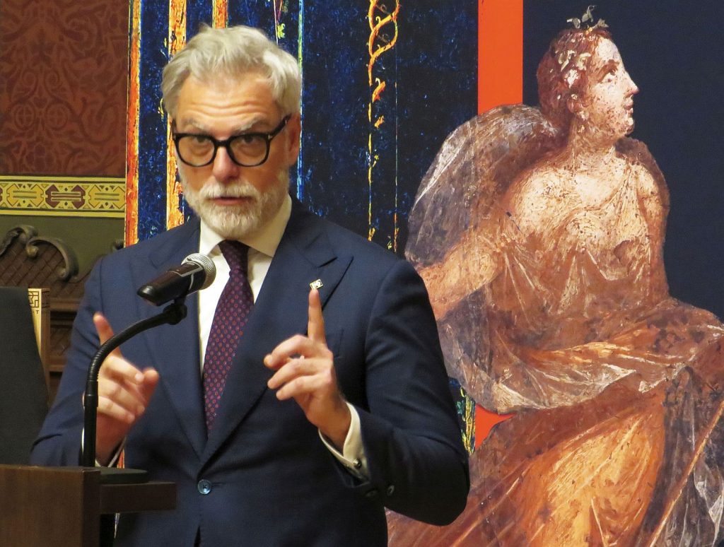 Federico Mollicone președintele Comisiei de Cultură din Camera Deputaților a parlamentului Republicii Italia