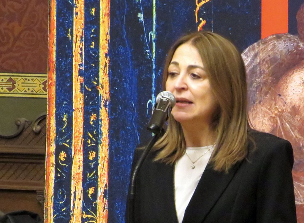 Laura Aghillare - amabsadoarea Italiei în România