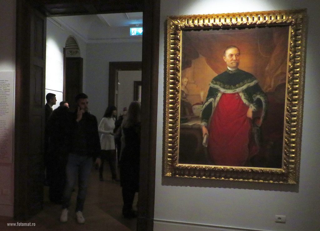 Ormos Zsigmond tablou în expoziția dedicată Pompeilor la Timișoara