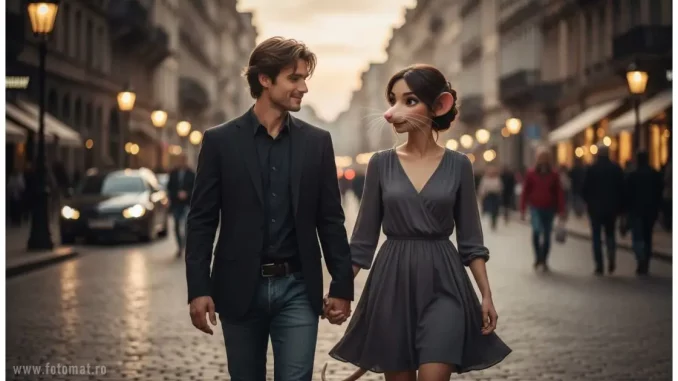 cuplu modern soareci oameni