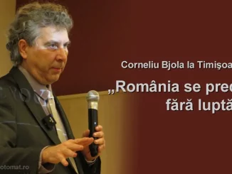 Corneliu Bjola la Timisoara