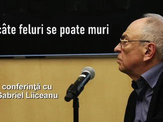 Gabriel Liiceanu in conferinta la Timisoara